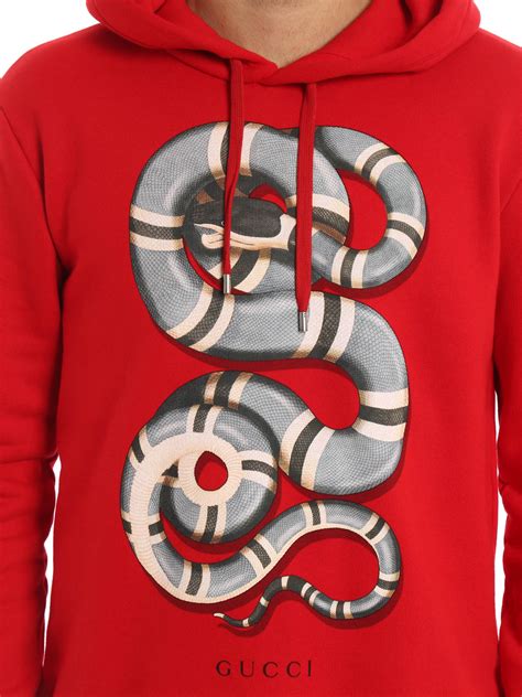 gucci champion snake sweatshirt|Gucci hoodie sale.